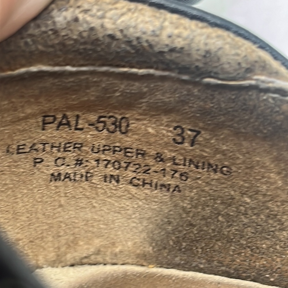 Alegria PAL - 630 Black Patterened Maryjand Size EU 37 ALE4306 - Picture 7 of 8